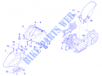 Vano ruota   Parafango per PIAGGIO X10 4T 4V I.E. E3 2014