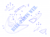 Fanaleria anteriore   Indicatori di direzione per PIAGGIO X Evo Euro 3 2015