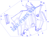 Bauletto anteriore   Controscudo per GILERA Fuoco E3 2012