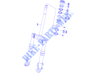 Forcella/tubo sterzo   Gruppo ralle per GILERA Runner ST 4T E3 2013